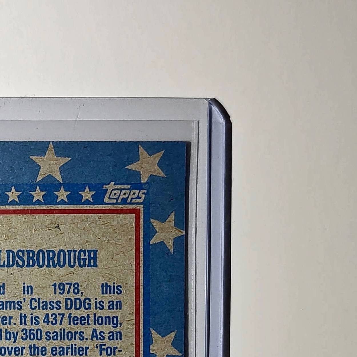 USS Goldsborough 1991 Topps Desert Storm #123 Card