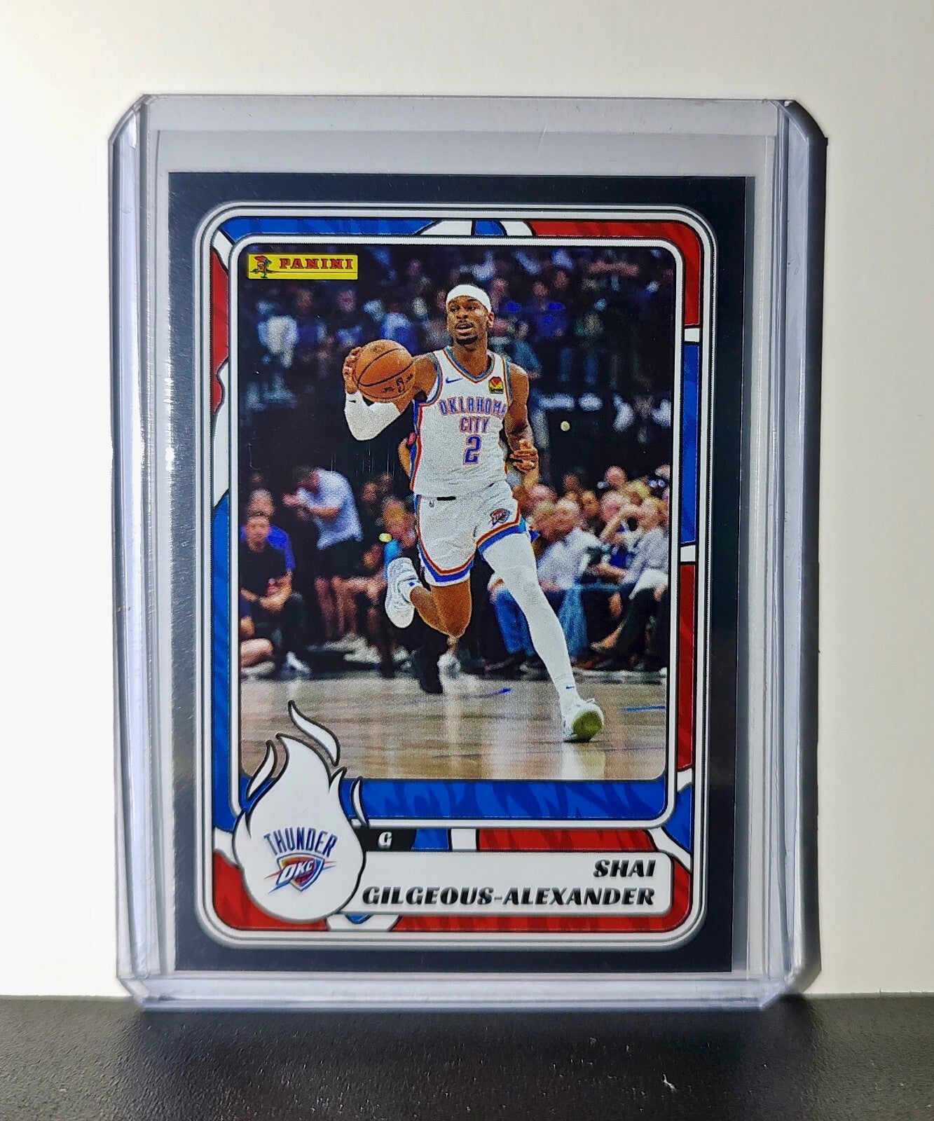 Shai Gilgeous-Alexander 2024-25 Panini NBA #2 Foil Sticker Card Thunder