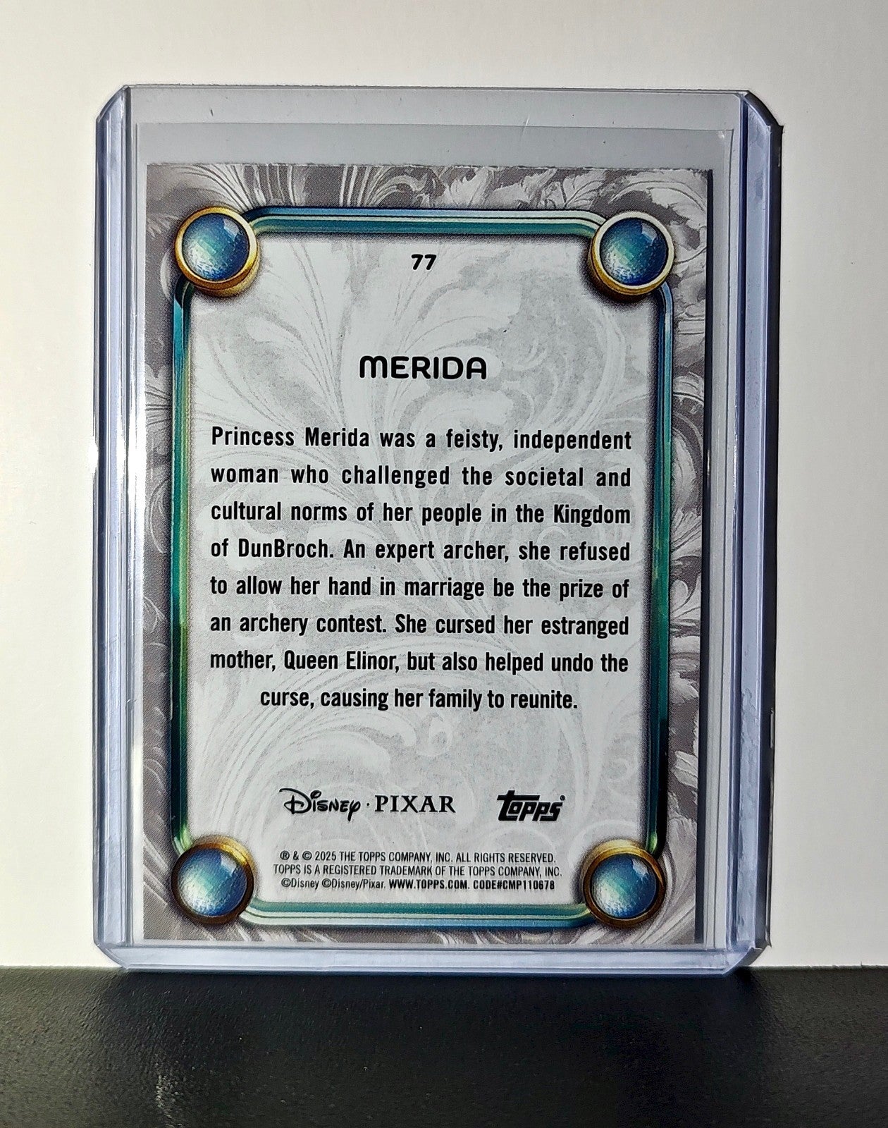 Merida 2025 Topps Disney Wonder #77 Card Brave