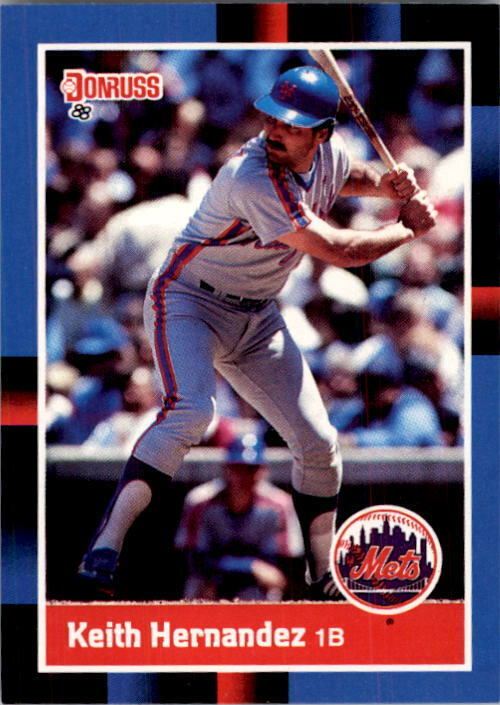1988 Keith Hernandez Donruss Baseball Card #316