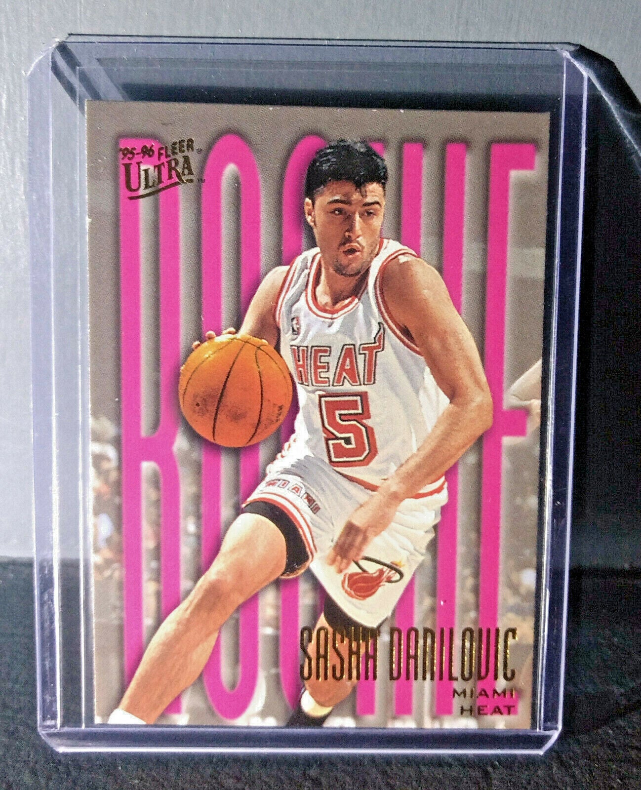 1995-96 Sasha Danilovic #270 Fleer Ultra Rookie Basketball Card