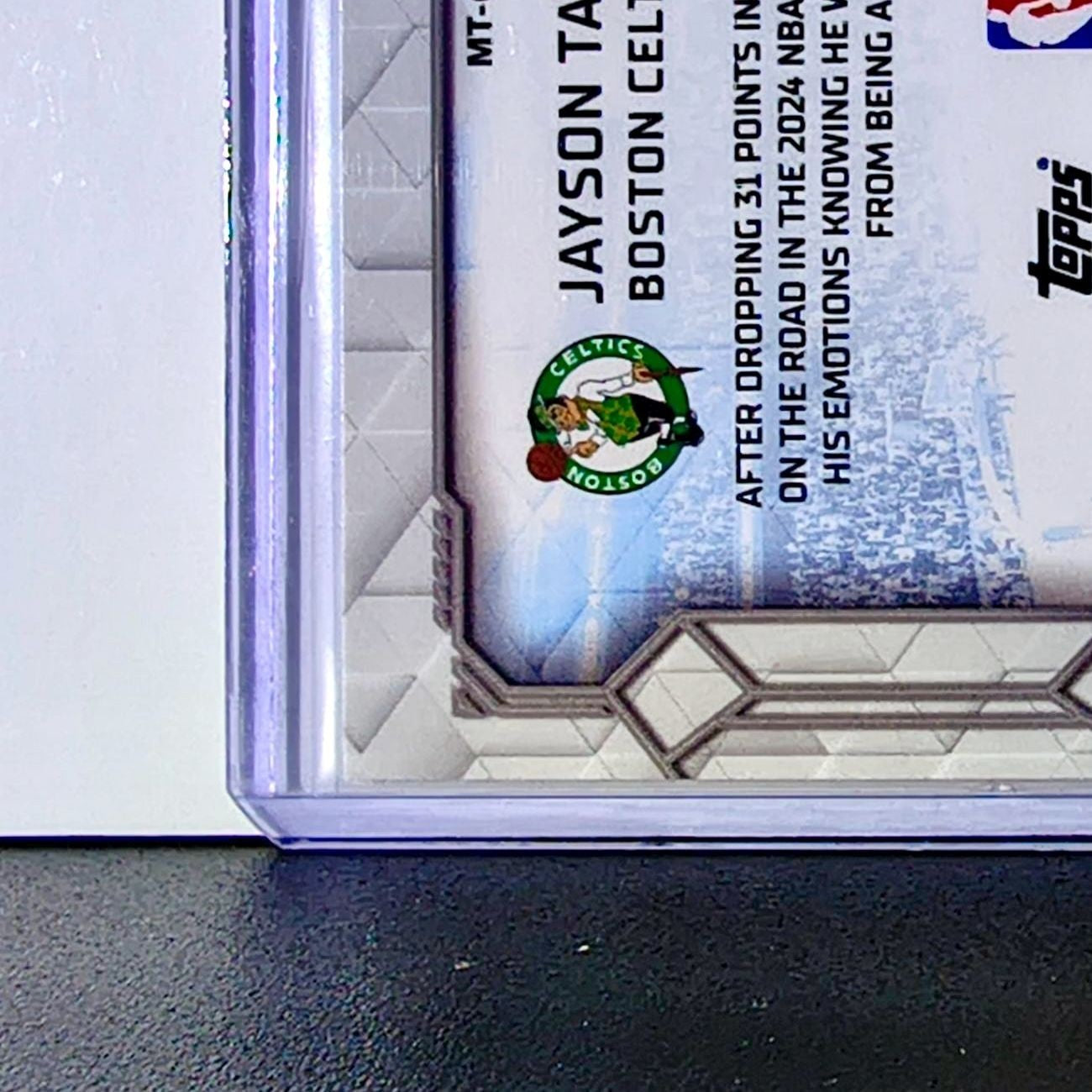 Jayson Tatum 2025-26 NBA Topps Chrome Update Moment in Time #MT-6 Card Celtics
