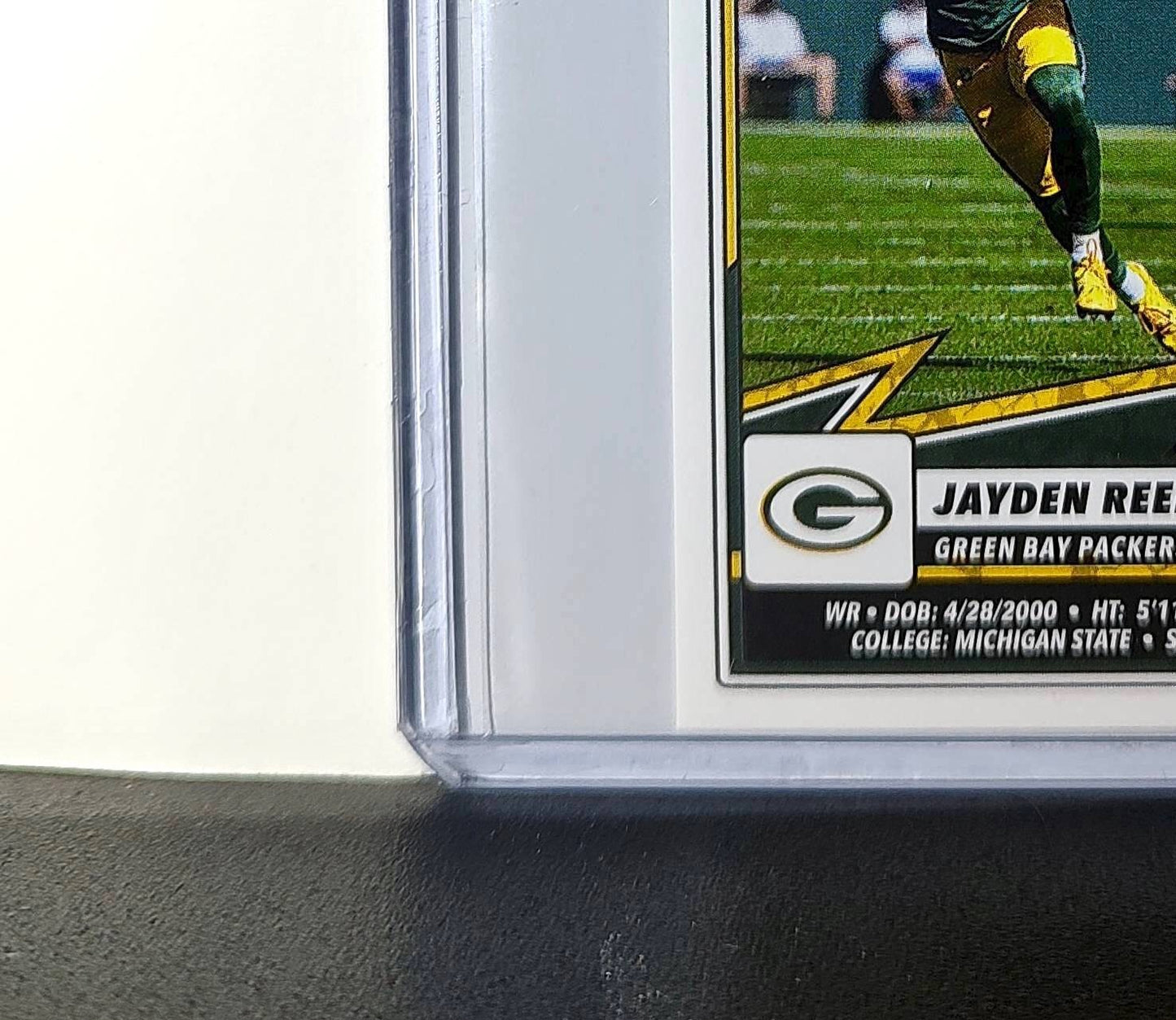 Jayden Reed 2025 Panini NFL #394 Sticker Green Bay Packers