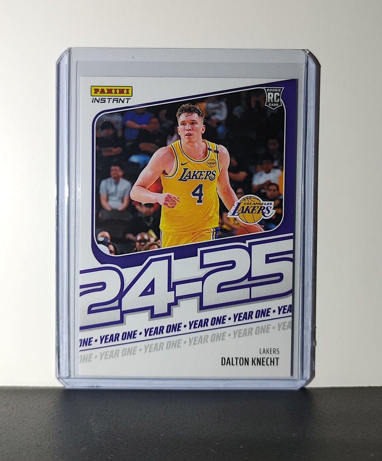 Dalton Knecht Rookie Card 2024-25 Panini Year One #15 LA Lakers 1/613
