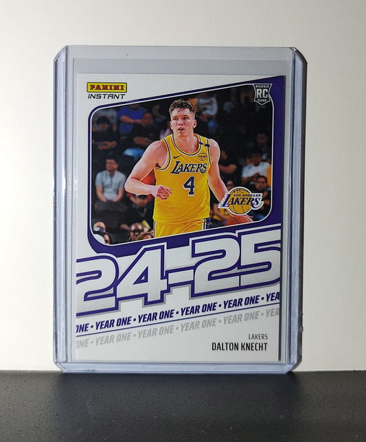 Dalton Knecht Rookie Card 2024-25 Panini Year One #15 LA Lakers 1/613