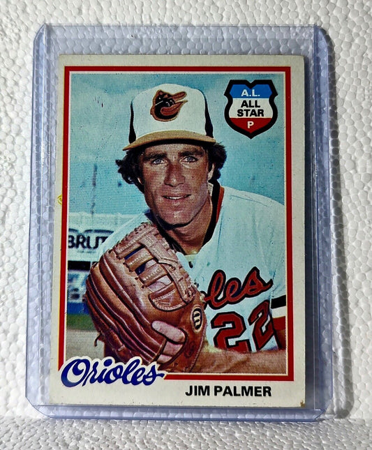 Jim Palmer 1978 Topps MLB #160 Baseball Card Baltimore Orioles