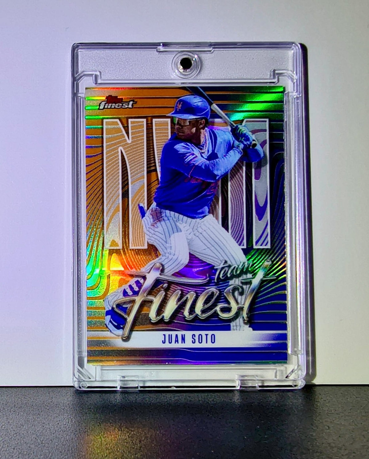 Juan Soto 2026 MLB Topps Finest #TF-14 Baseball Card New York Mets