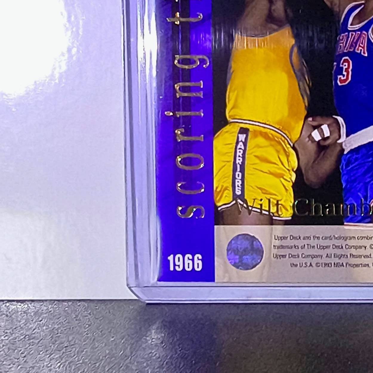 Michael Jordan Wilt Chamberlain 1993-94 Upper Deck Seven Straight #SP3 Bulls