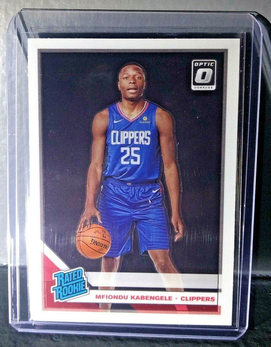 Mfiondu Kabengele 2019-20 Panini Donruss Optic Rated Rookie 159 Basketball Card