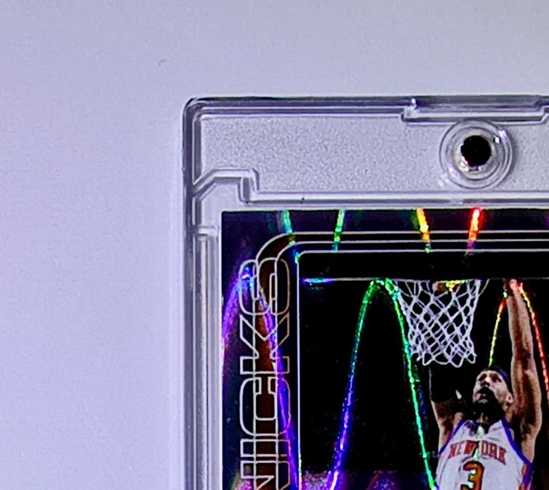 Josh Hart 2025-26 NBA Topps Chrome Update #72 RayWave Refractor Card NY Knicks