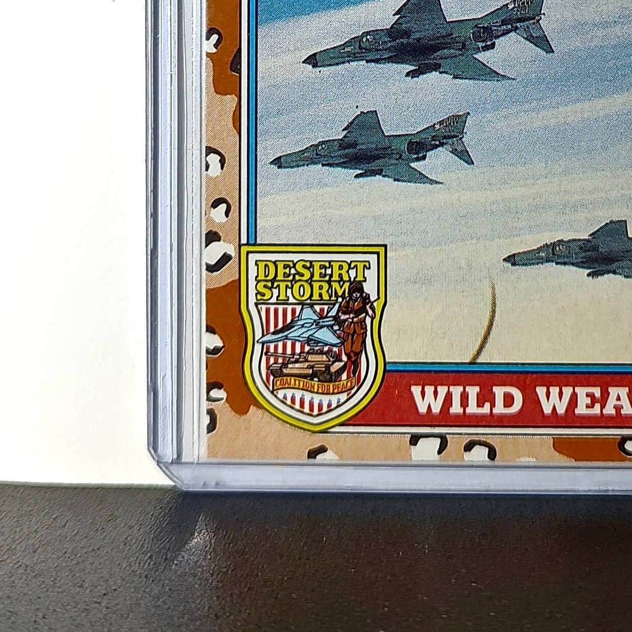 Wild Weasel 1991 Topps Desert Storm #113 Card