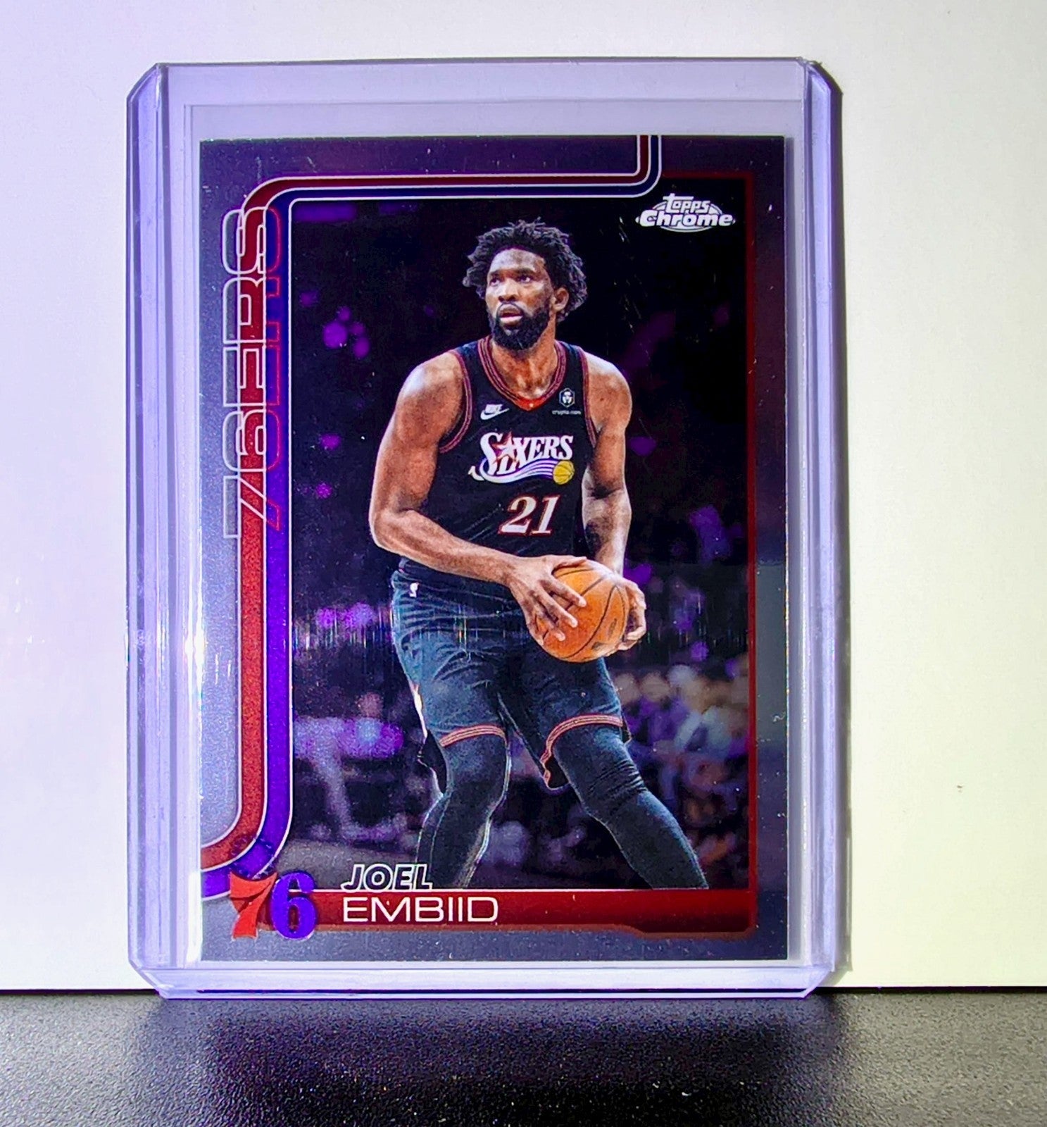 Tyler Herro 2025-26 NBA Topps Chrome Update #42 Basketball Card Miami Heat
