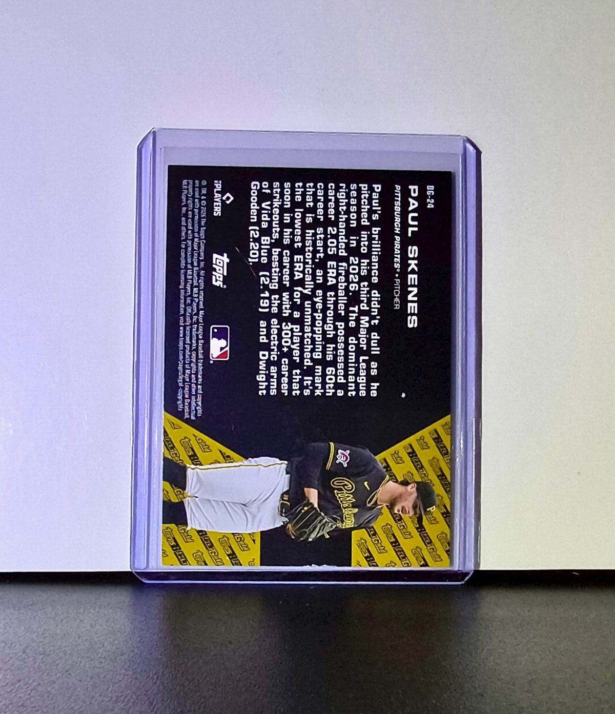 Paul Skenes 2026 Topps Update Black Gold MLB #BG-24 Card Pittsburgh Pirates