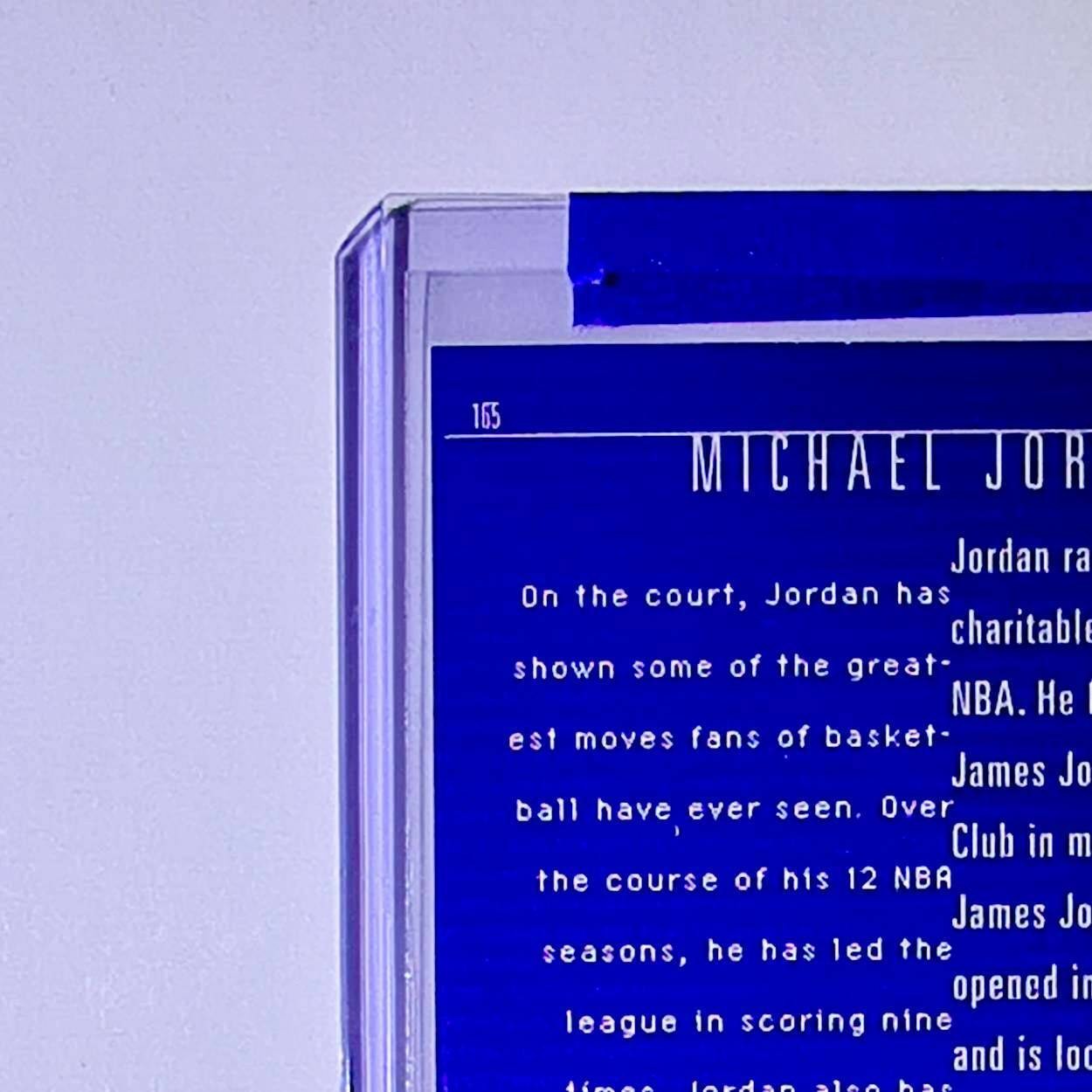 Michael Jordan 1997-98 Upper Deck Court Perspectives #165 Card Chicago Bulls
