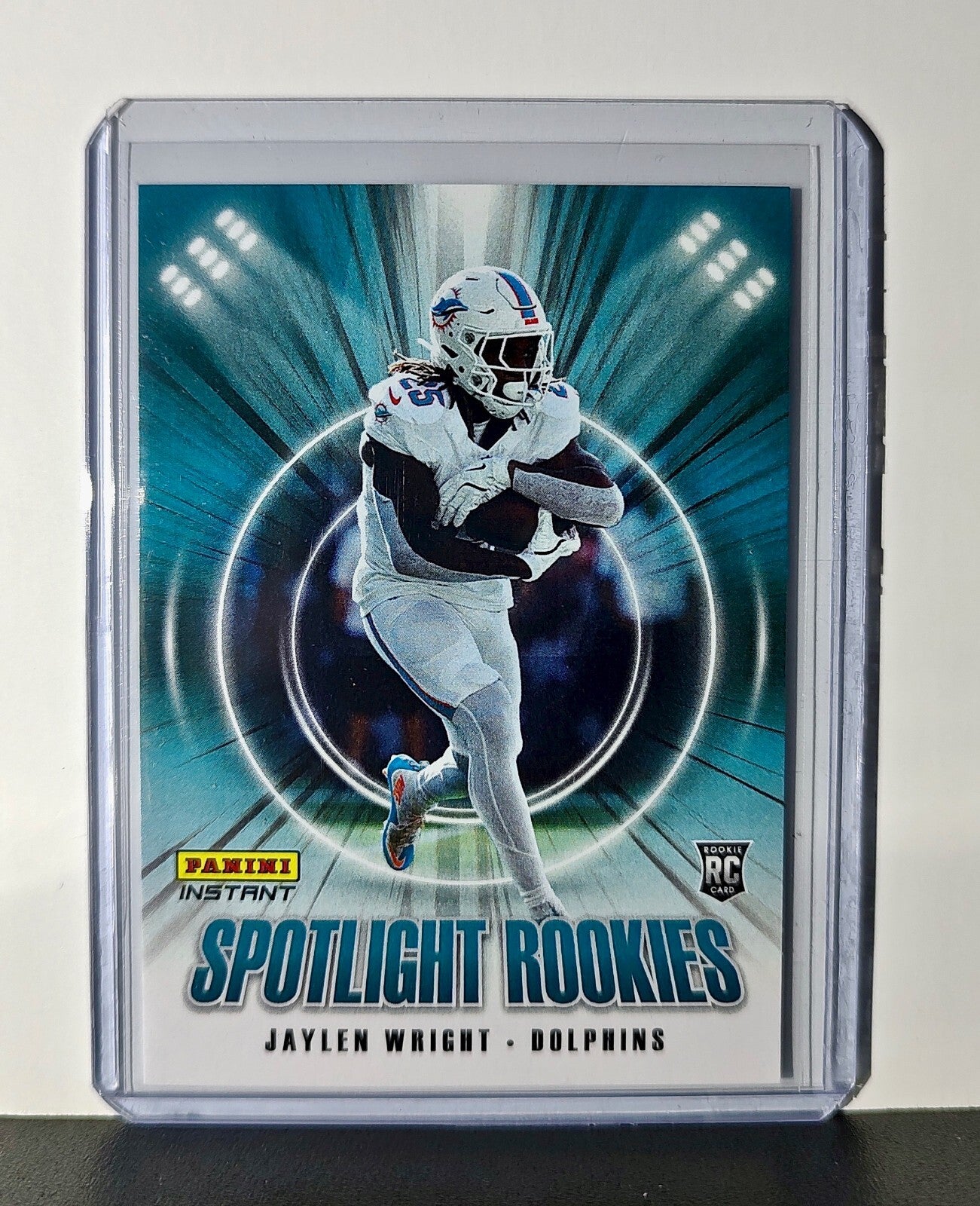 Jaylen Wright Rookie 2024 Panini Spotlight Rookies NFL #11 Dolphins 1 of 1426