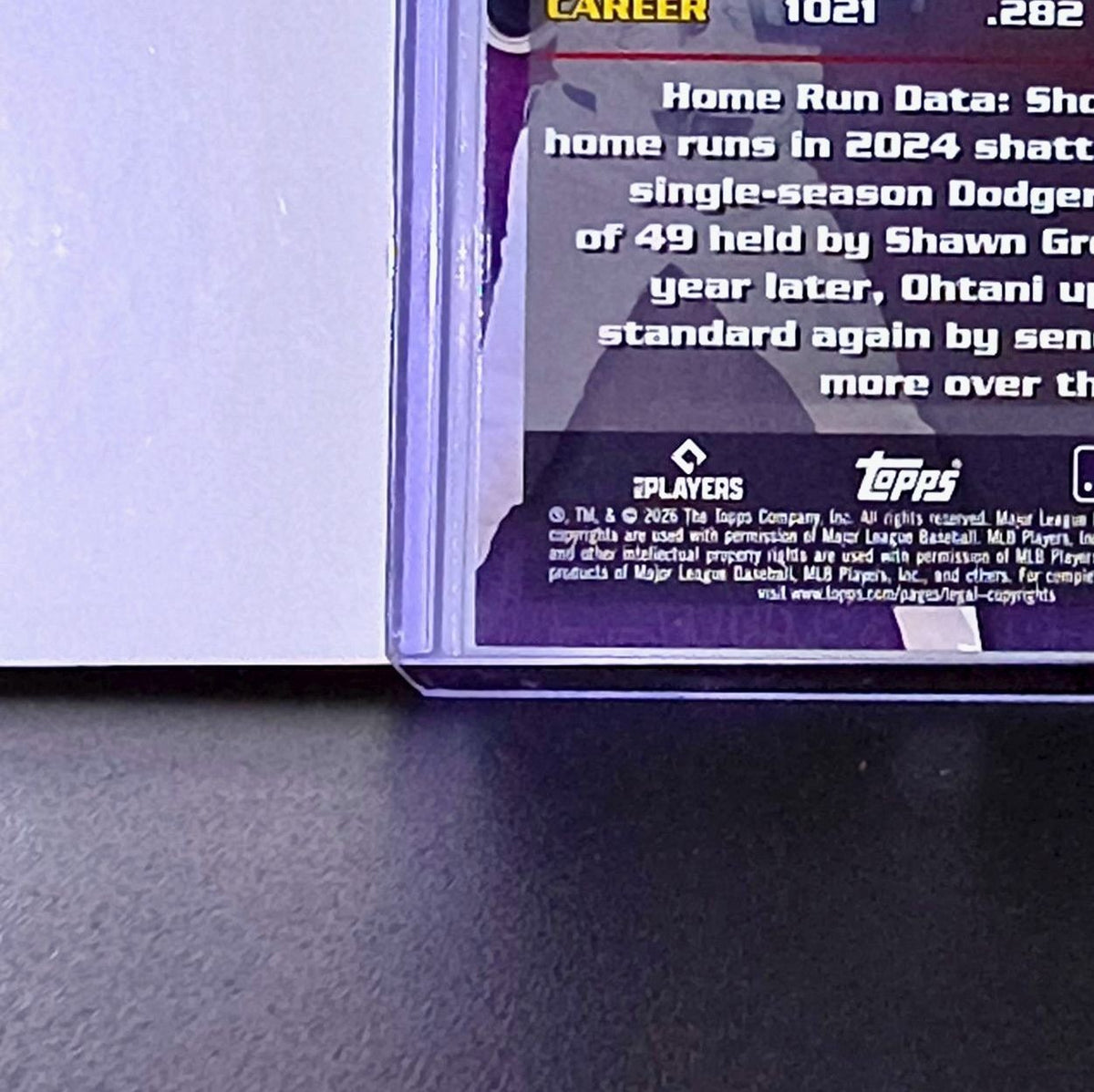 Shohei Ohtani 2026 Topps Update Stat Stars MLB #SS-12 Card Los Angeles Dodgers