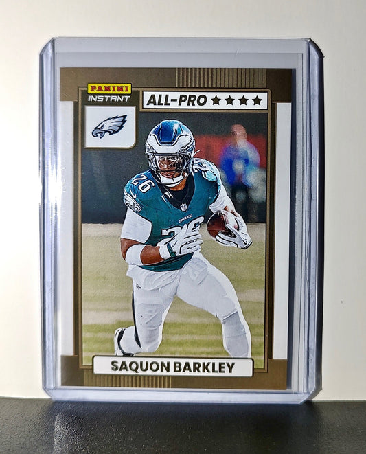 Saquon Barkley 2024 All-Pro Panini NFL #2 Football Philadelphia Eagles 1 of 101