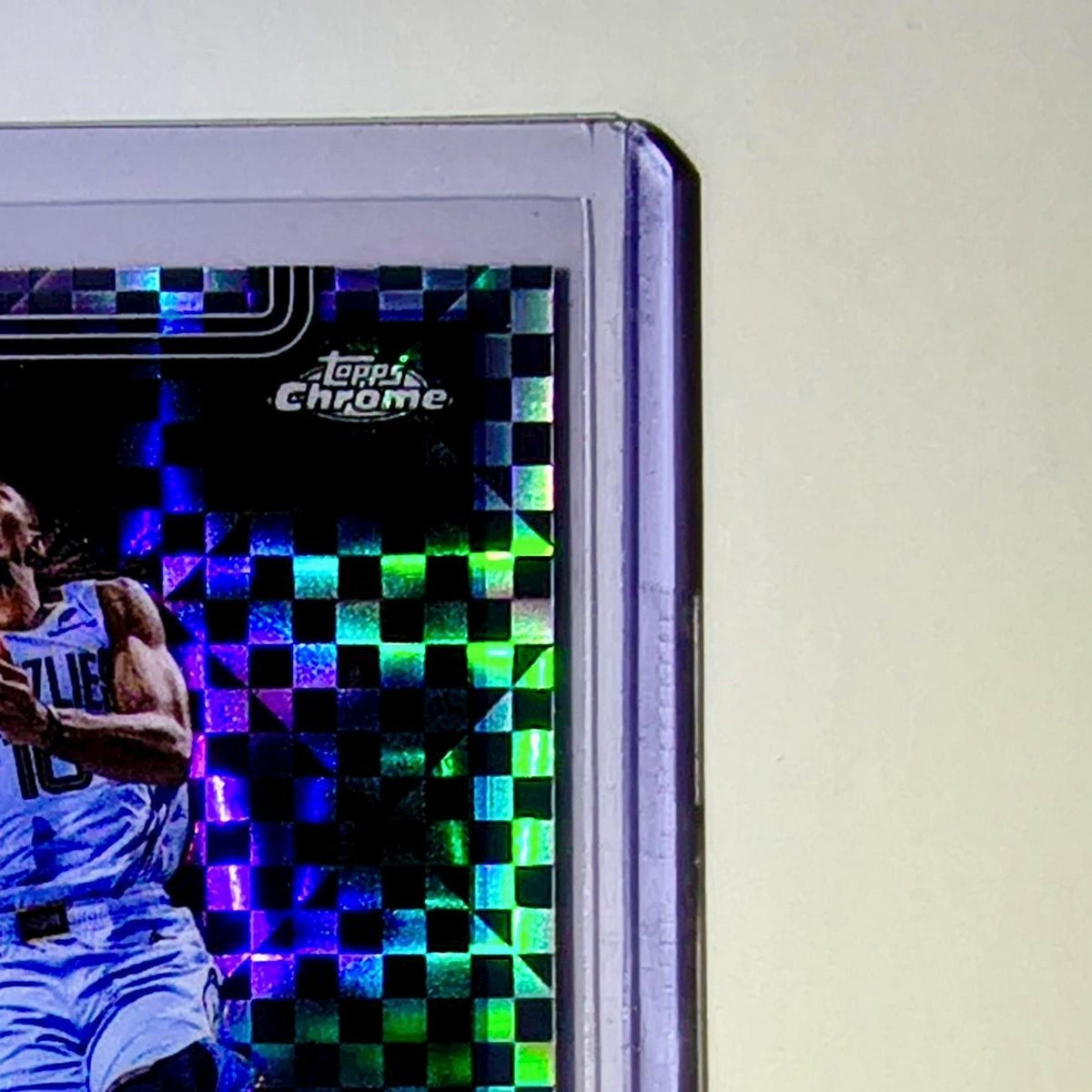 Javon Small Rookie 2025-26 NBA Topps Chrome Update X-Fractor #199 Card Grizzlies