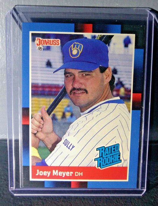 1988 Joey Meyer Donruss Rated Rookie #36 Baseball Card