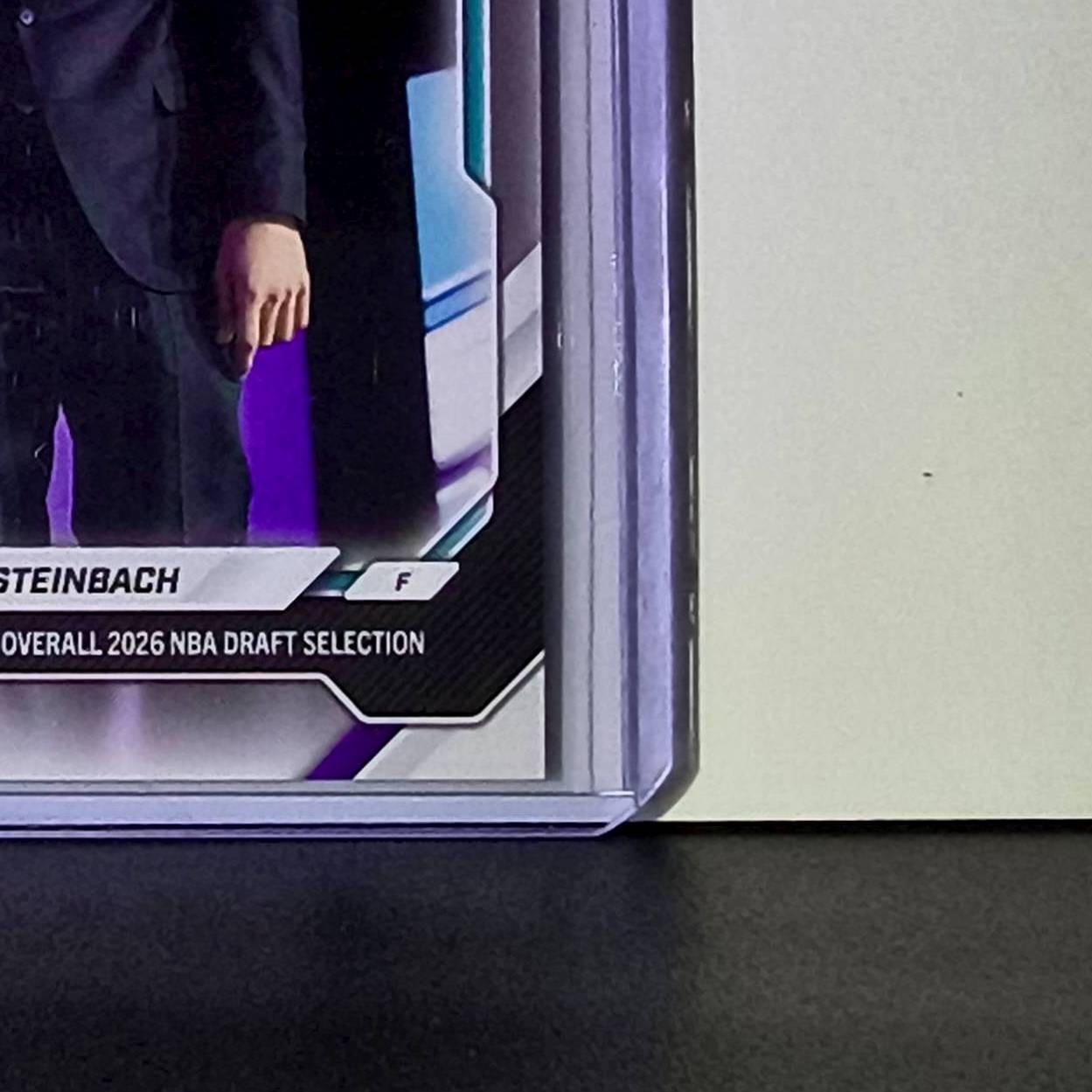 Hannes Steinbach Rookie 2026-27 Topps NBA Draft #HSTE Card Hornets