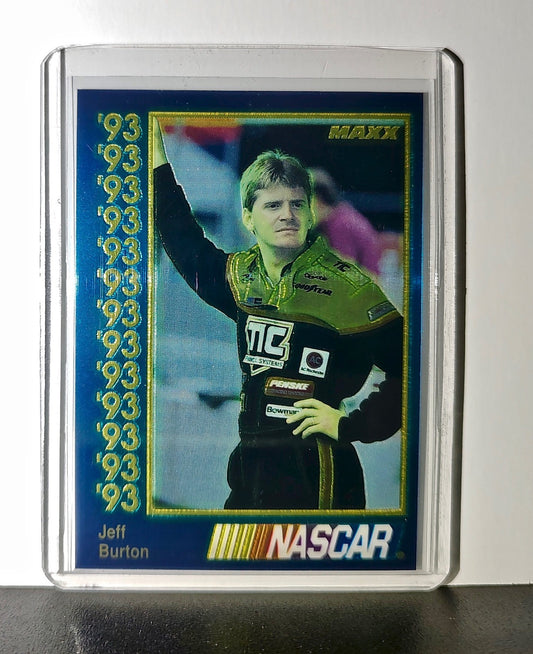 Jeff Burton 1993 Maxx Premier Plus Racing #45 NASCAR Card FILMAR Racing