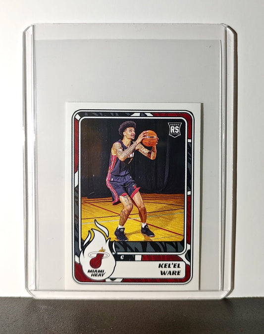 Kel'El Ware Rookie 2024-25 Panini NBA #211 Sticker Card Miami Heat