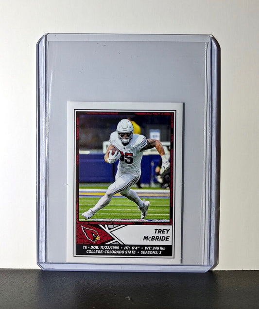 Trey McBride 2024 Panini NFL Sticker #494 Arizona Cardinals