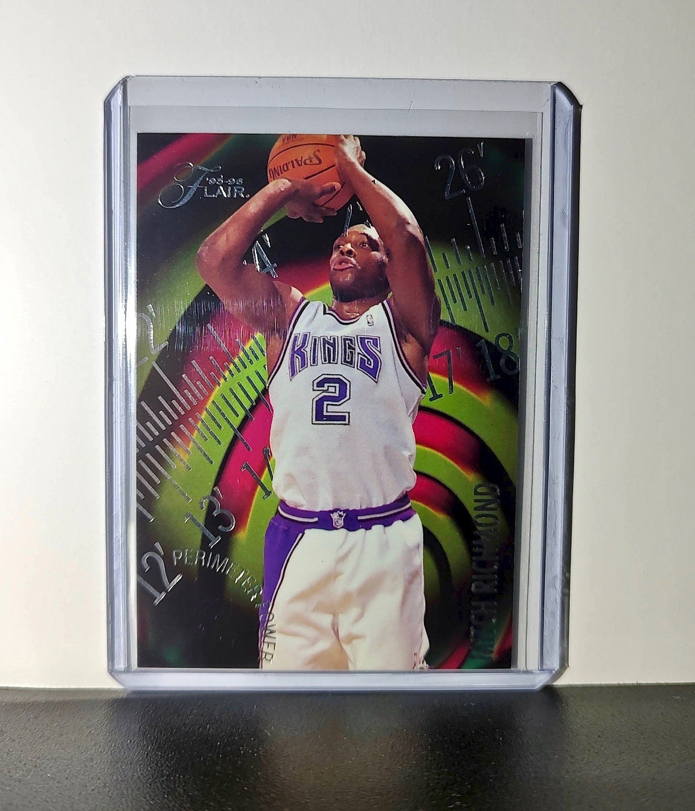 Mitch Richmond 1995-96 Flair NBA #11 Perimeter Power Card
