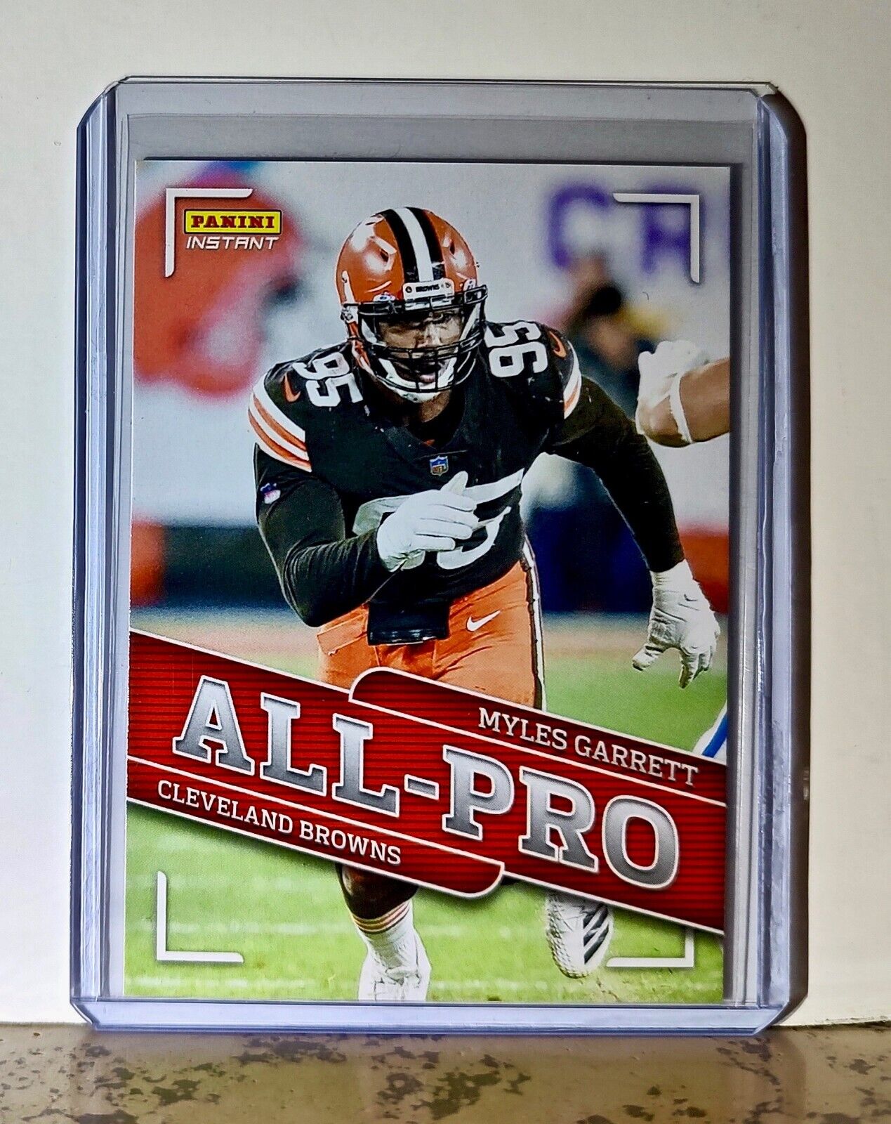 Myles Garrett 2020 Panini All-Pro NFL #13 Football Card 1/241 Cleveland Browns