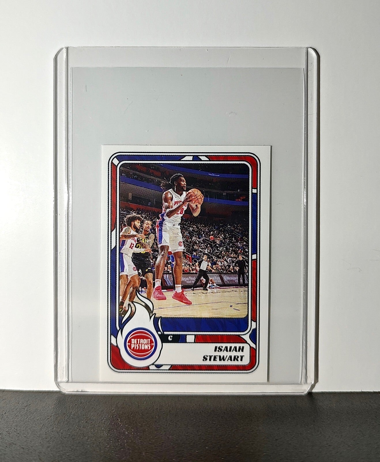 Isaiah Stewart 2024-25 Panini NBA #181 Sticker Card Detroit Pistons