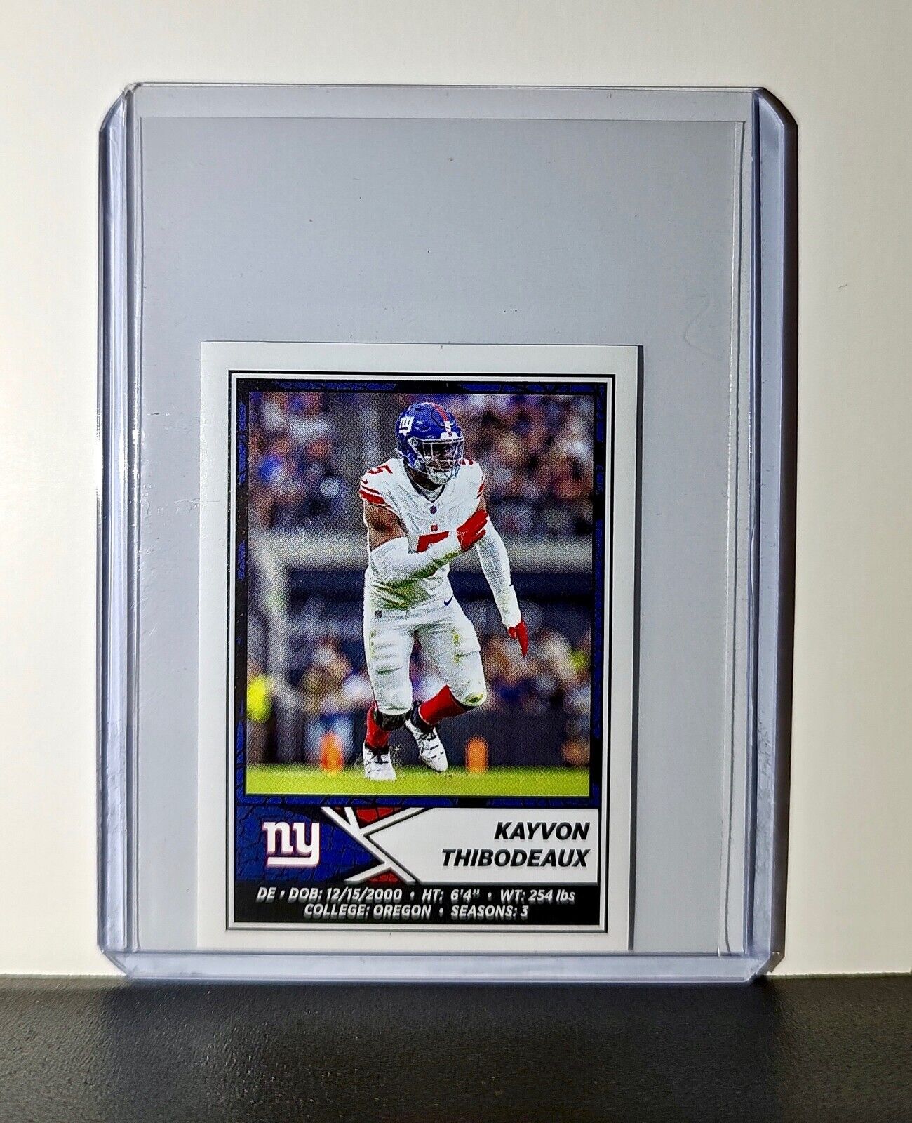 Kayvon Thibodeaux 2024 Panini NFL Sticker #322 New York Giants