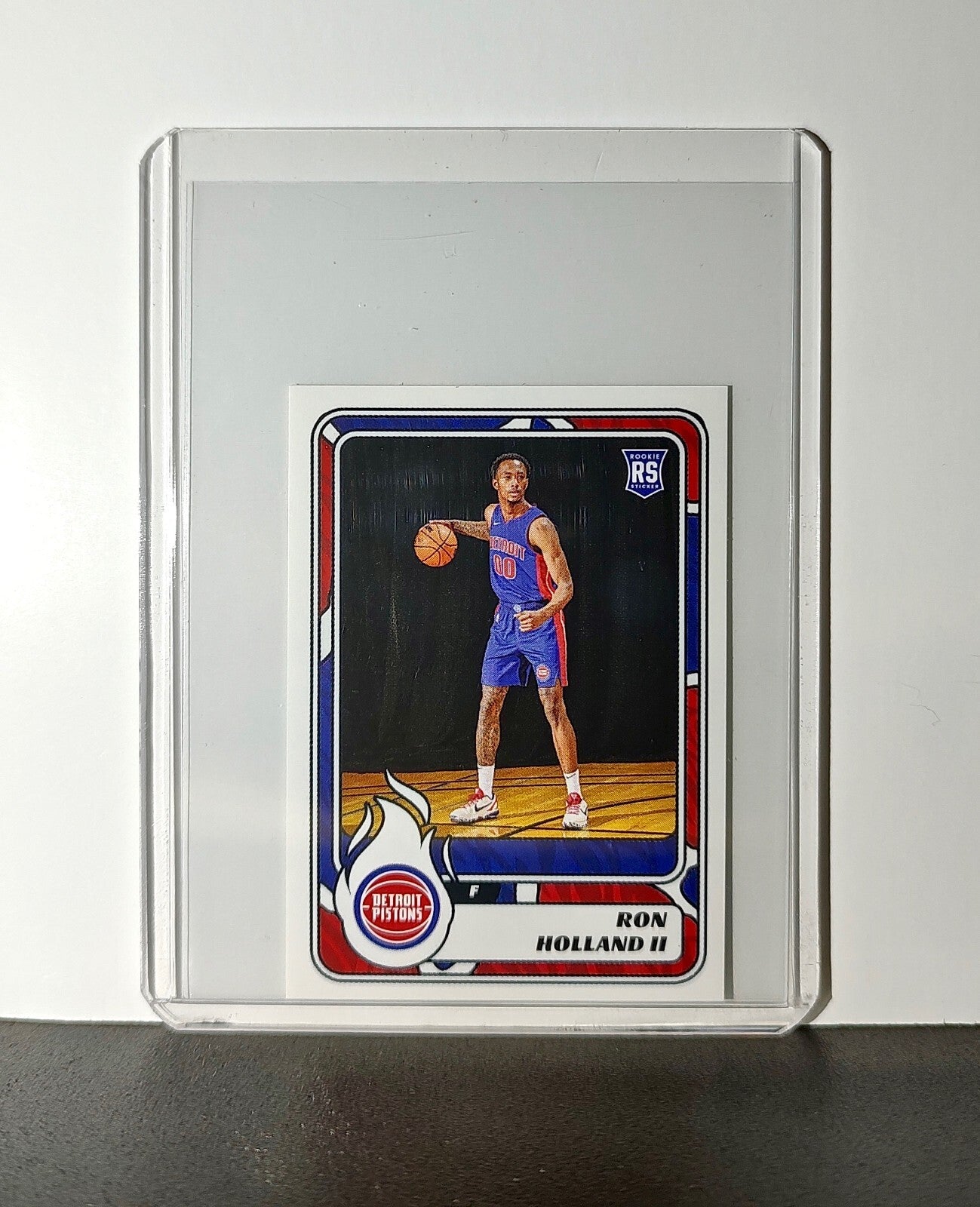 Ron Holland II Rookie 2024-25 Panini NBA #185 Sticker Card Detroit Pistons