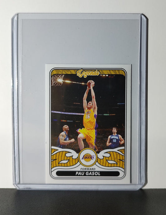 Pau Gasol Legends 2024-25 Panini NBA #505 Sticker Card Los Angeles Lakers