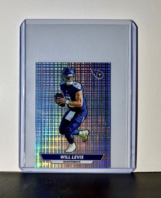Will Levis 2024 Panini NFL Sticker #232 Foil Tennessee Titans