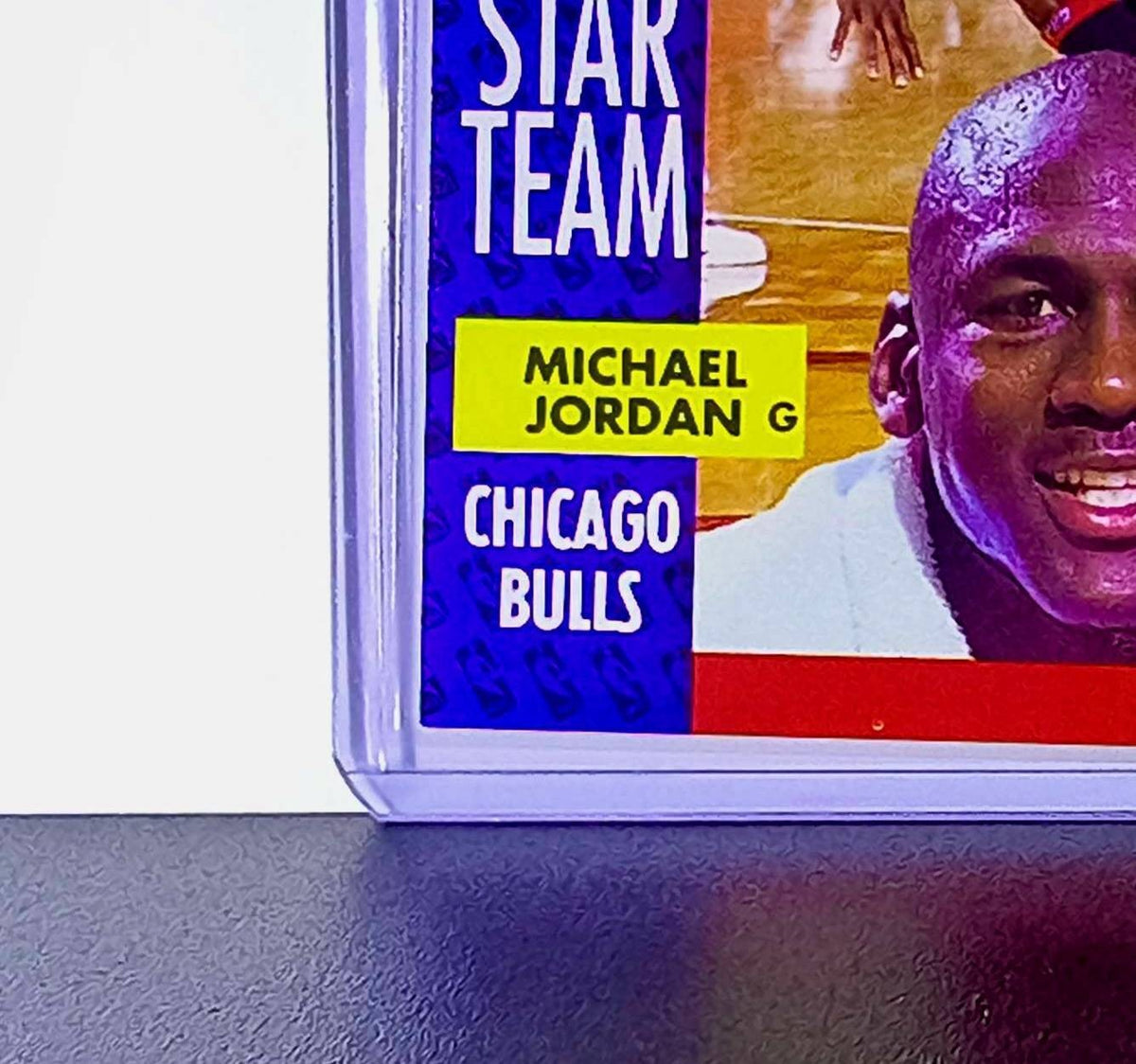 Michael Jordan 1991-92 Fleer All-Star Team #211 Basketball Card Chicago Bulls