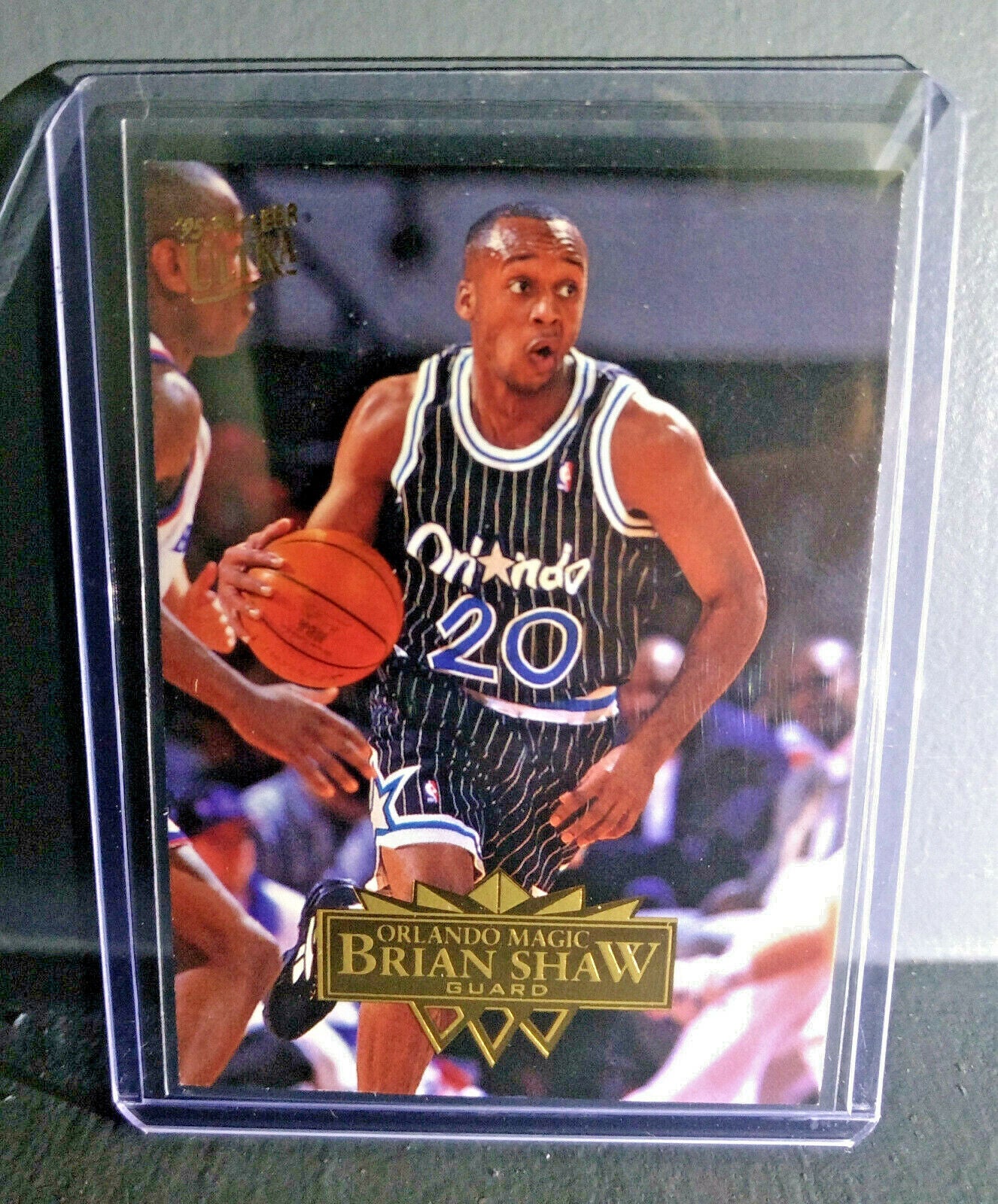 1995-96 Brian Shaw Fleer Ultra #129 Basketball Card