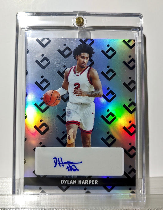 Dylan Harper Autograph 2025 Leaf #BILA-DH1 Signed Basketball Card 332/597