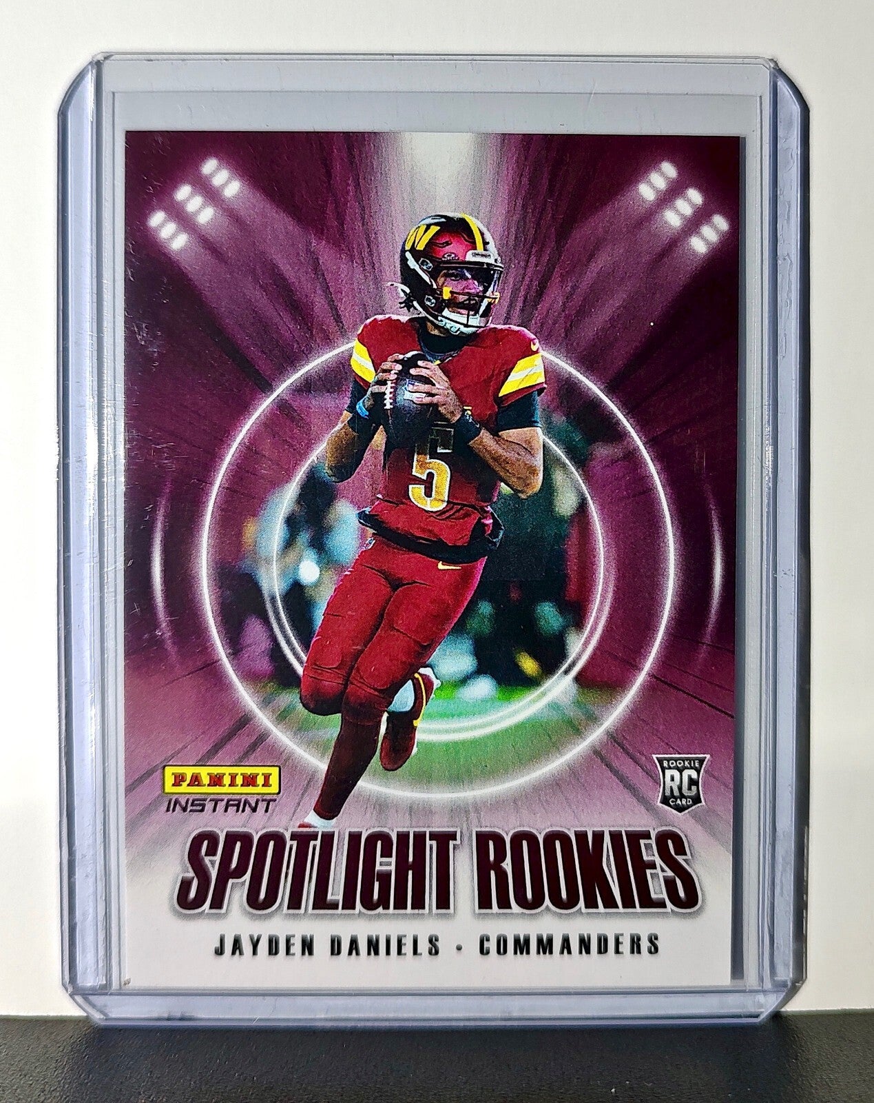 Jayden Daniels Rookie 2024 Panini Spotlight Rookies NFL #2 Commanders 1 of 1426