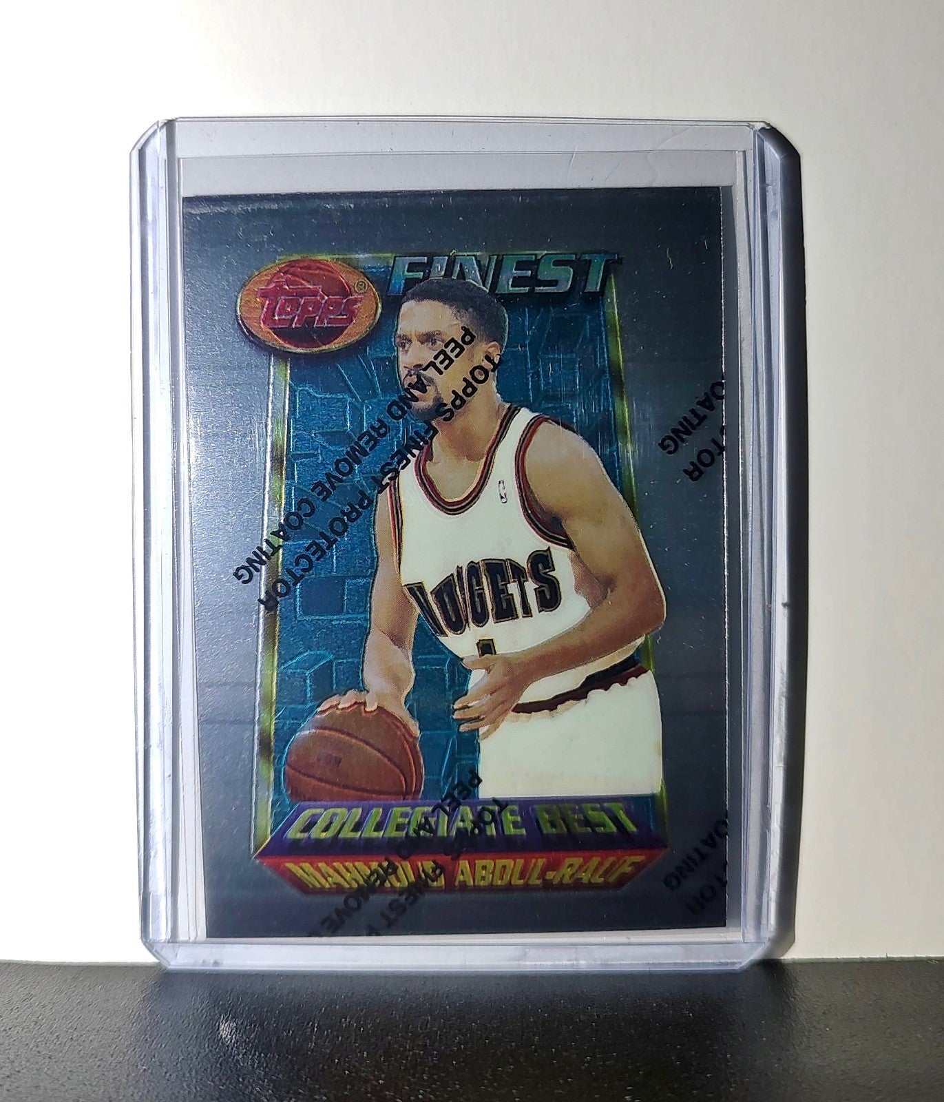Mahmoud Abdul-Rauf 1994-95 Topps Finest #282 Collegiate Best