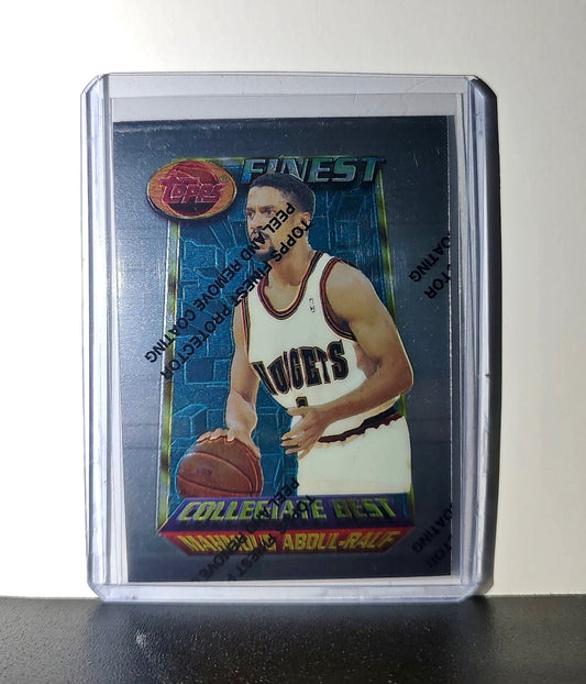 Mahmoud Abdul-Rauf 1994-95 Topps Finest #282 Collegiate Best