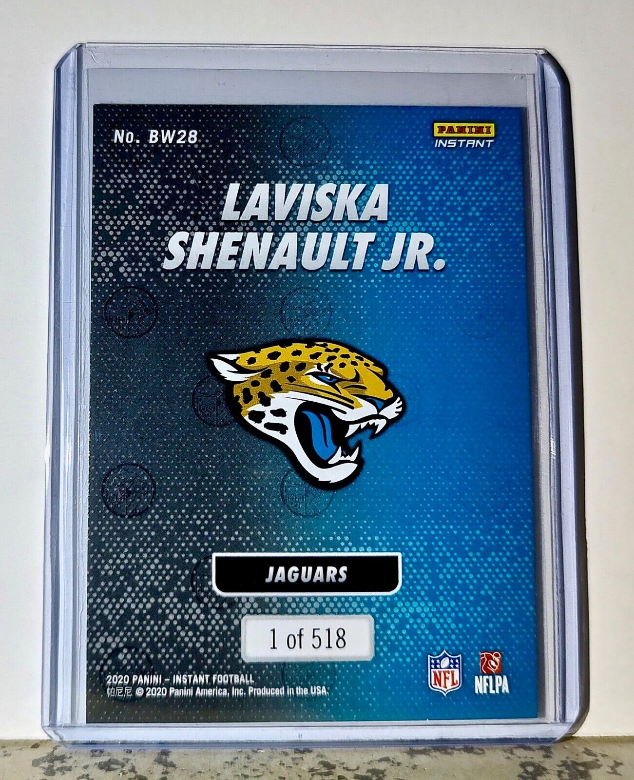 Laviska Shenault Jr 2020 Panini NFL #28 Black and White Rookies Jaguars 1 of 518