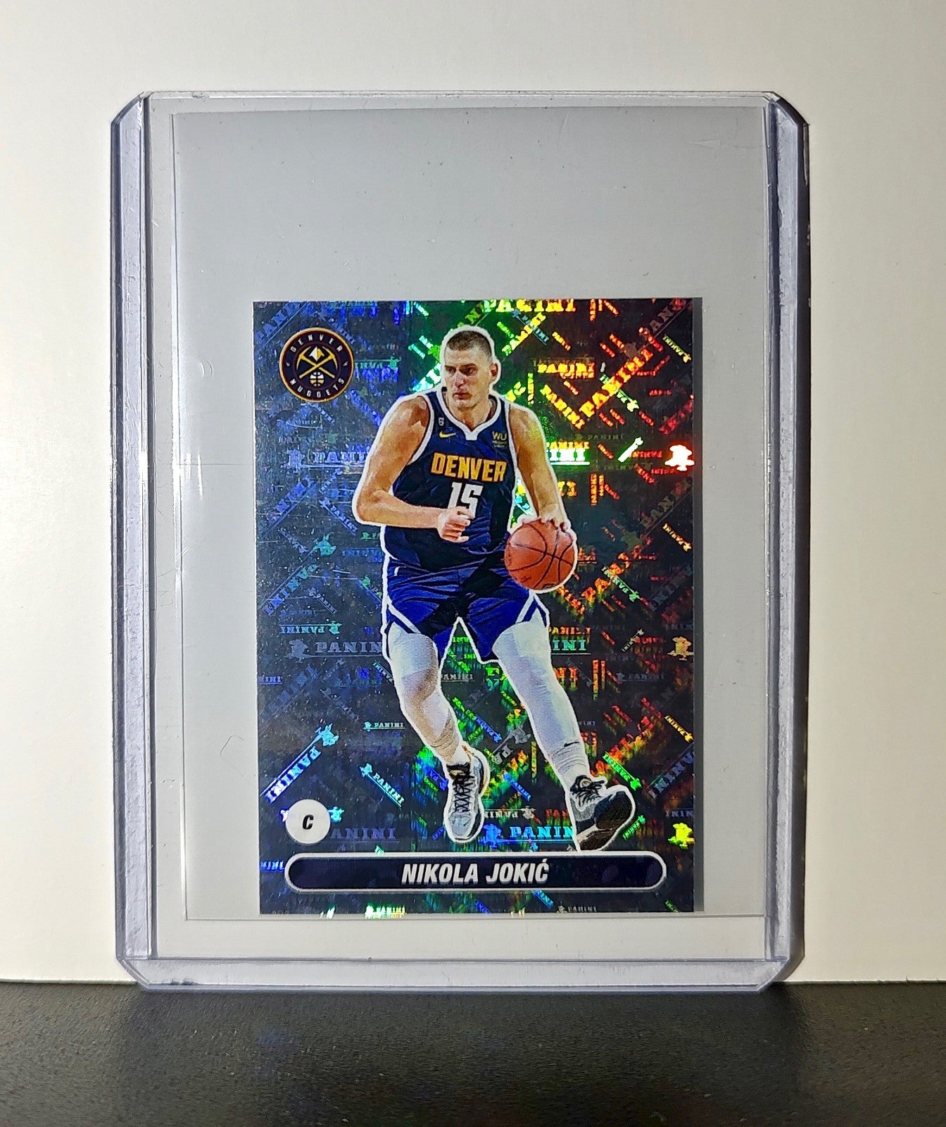 Nikola Jokic 2023-24 Panini NBA #309 Foil Sticker Denver Nuggets