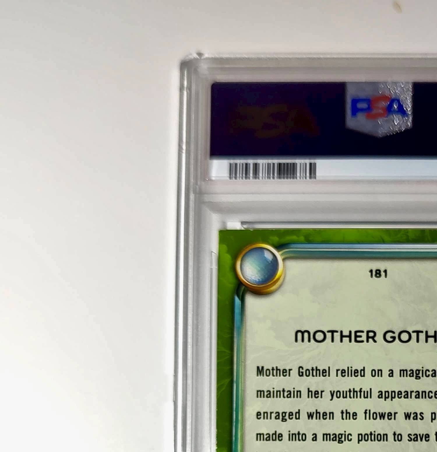 Mother Gothel 2025 Topps Disney Wonder #181 Card Tangled PSA 8 NM-MT