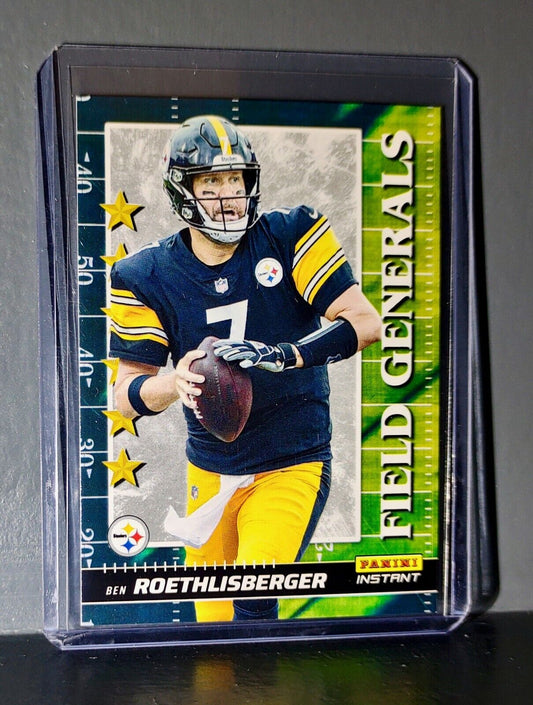 Ben Roethlisberger 2021 Panini NFL Field Generals #27 Rookie Card 1 of 2088