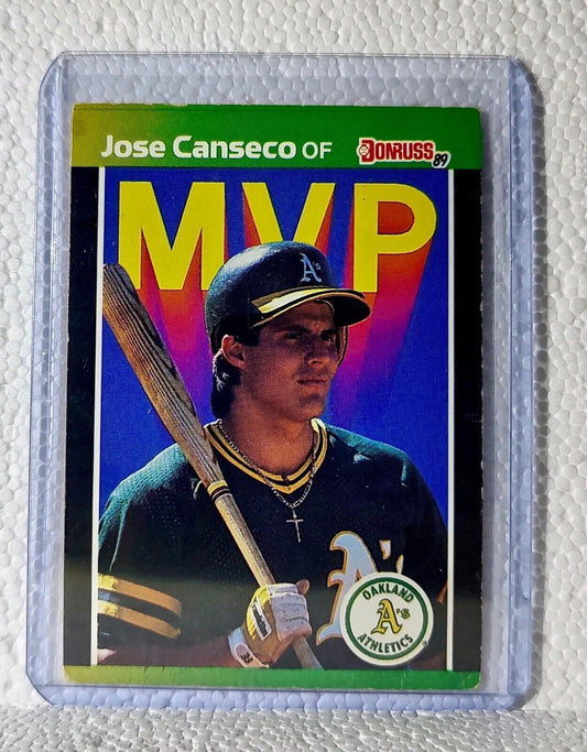 Jose Canseco 1989 Donruss MLB #BC-5 Baseball Card Oakland Athletics