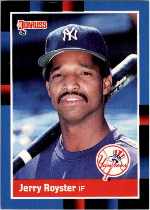 1988 Jerry Royster Donruss Baseball Card #660