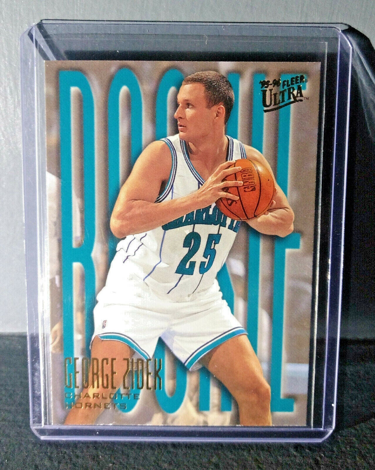 1995-96 George Zidek #298 Fleer Ultra Rookie Basketball Card