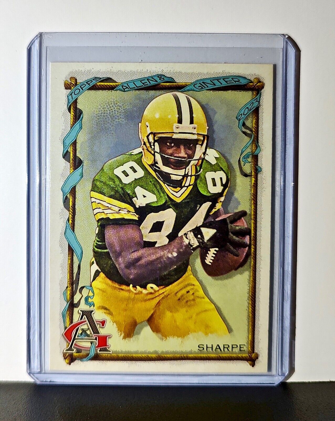 Sterling Sharpe 2023 Topps Allen & Ginter NFL #416 Card Green Bay Packers