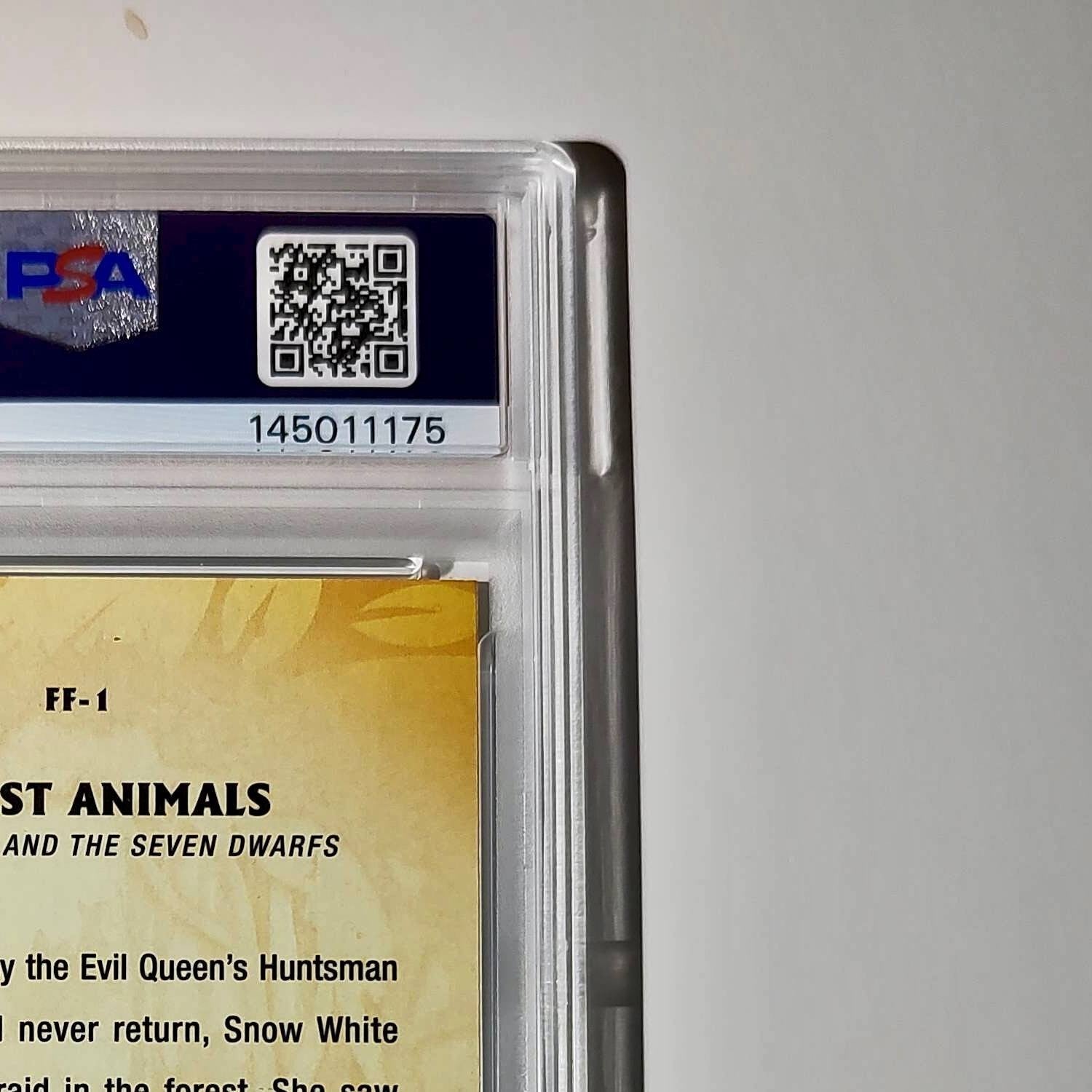 Forest Animals 2025 Topps Disney 2025 Topps Disney #FF-1 Furry Friends PSA 9