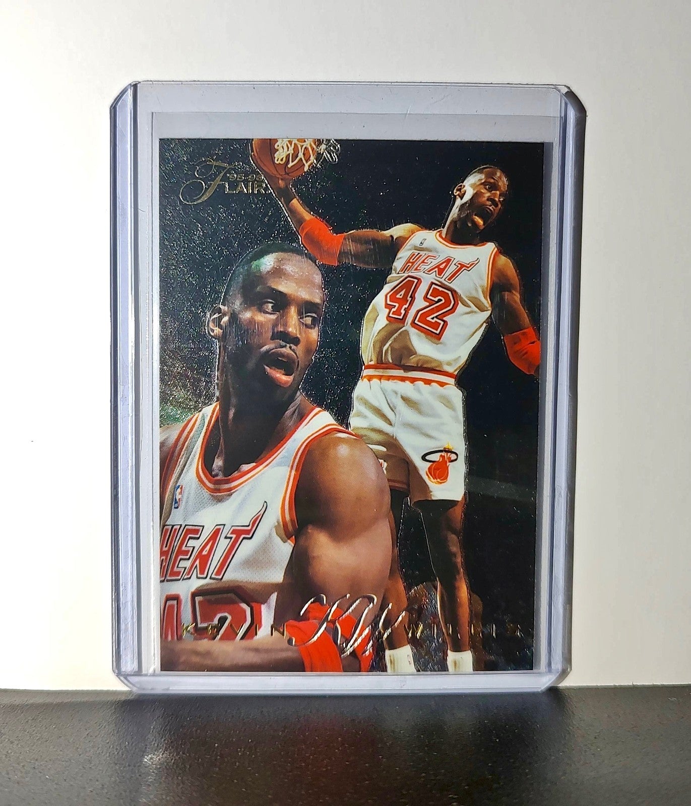 Kevin Willis 1995-96 Flair NBA #73 Card Miami Heat